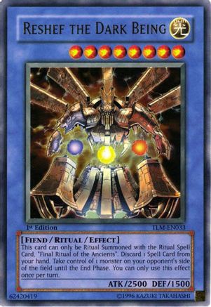 Image of Reshef the Dark Being (TLM-EN033) - The Lost Millennium 1st Edition