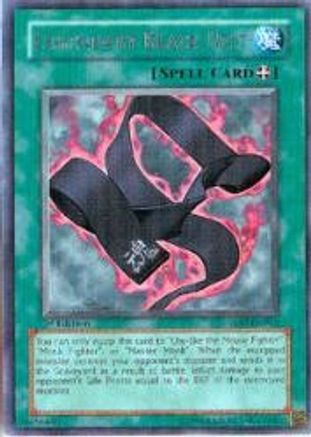 Image of Legendary Black Belt (TLM-EN045) - The Lost Millennium Unlimited