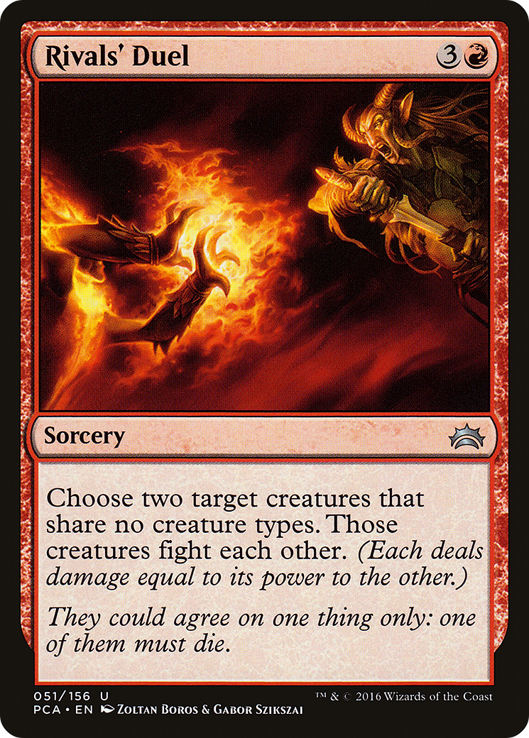 Image of Rivals' Duel (PCA-051) - Planechase Anthology