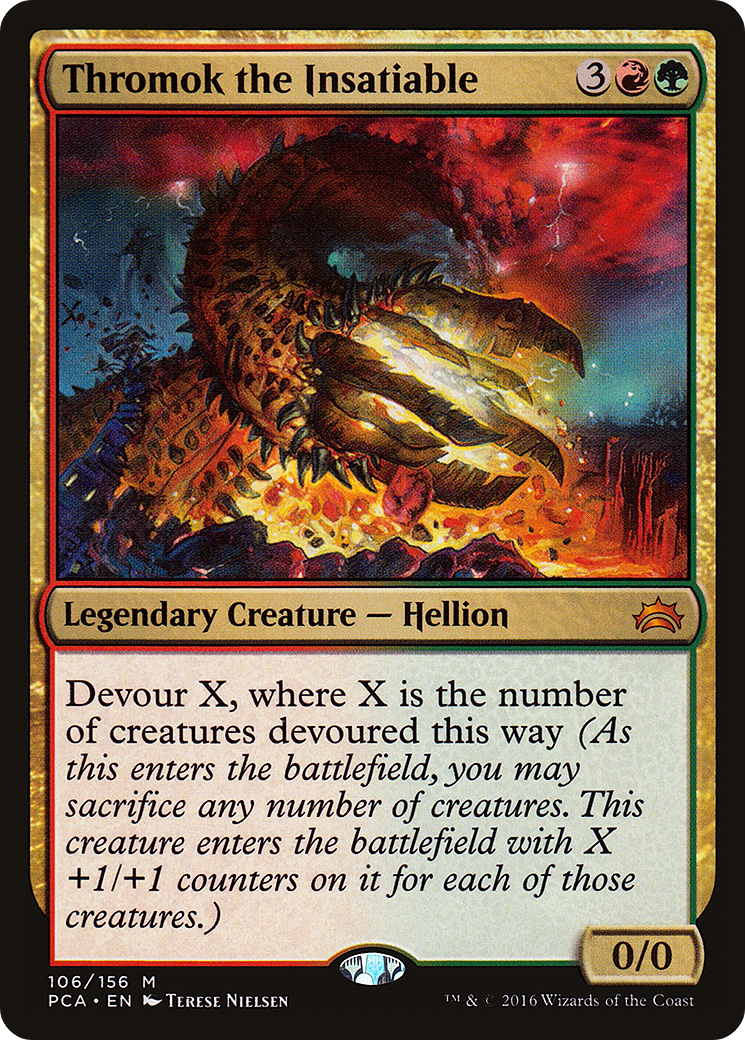 Image of Thromok the Insatiable (PCA-106) - Planechase Anthology