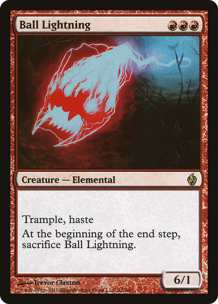Image of Ball Lightning (PD2-012) - Premium Deck Series: Fire and Lightning Foil