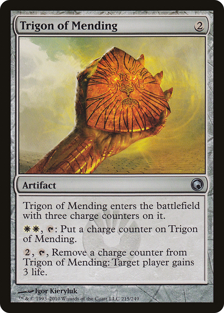 Image of Trigon of Mending (SOM-215) - Scars of Mirrodin Foil