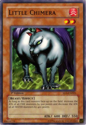 Image of Little Chimera (SD3-EN005) - Structure Deck: Blaze of Destruction 1st Edition