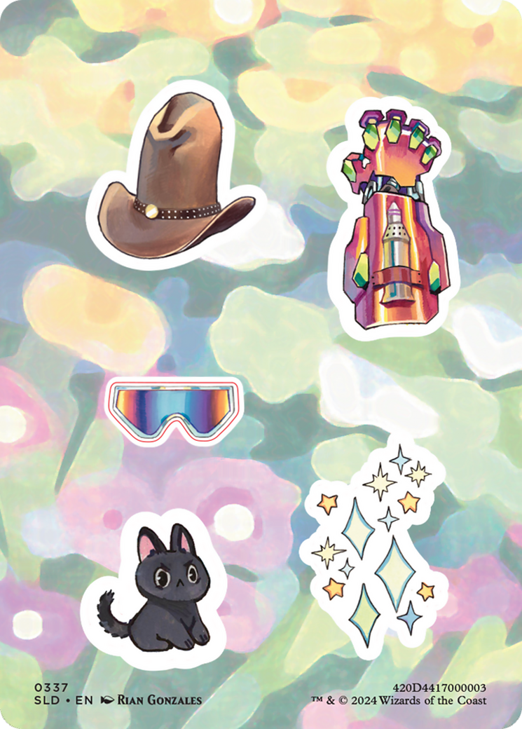 Image of Sticker Sheet (0337) (SLD-337) - Secret Lair Drop