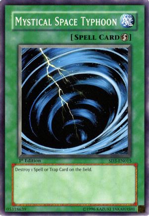 Image of Mystical Space Typhoon (SD3-EN015) - Structure Deck: Blaze of Destruction 1st Edition