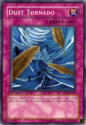Image of Dust Tornado (SD3-EN027) - Structure Deck: Blaze of Destruction 1st Edition