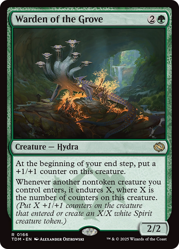 Image of Warden of the Grove (TDM-166) - Tarkir: Dragonstorm