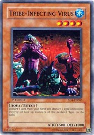 Image of Tribe-Infecting Virus (SD4-EN007) - Structure Deck: Fury from the Deep 1st Edition