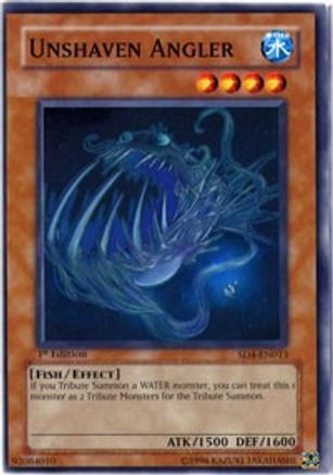 Image of Unshaven Angler (SD4-EN013) - Structure Deck: Fury from the Deep 1st Edition