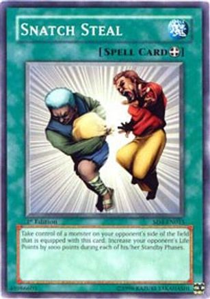 Image of Snatch Steal (SD4-EN015) - Structure Deck: Fury from the Deep 1st Edition