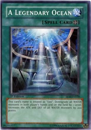 Image of A Legendary Ocean (SD4-EN020) - Structure Deck: Fury from the Deep 1st Edition
