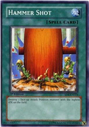 Image of Hammer Shot (SD4-EN024) - Structure Deck: Fury from the Deep 1st Edition
