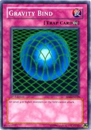 Image of Gravity Bind (SD4-EN028) - Structure Deck: Fury from the Deep 1st Edition