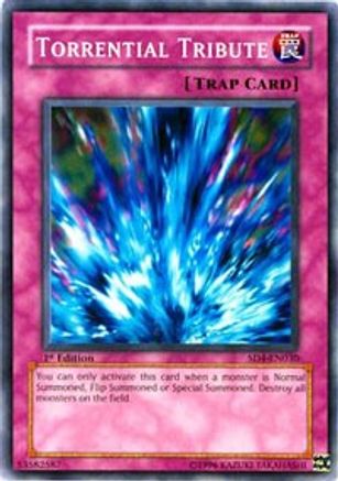 Image of Torrential Tribute (SD4-EN030) - Structure Deck: Fury from the Deep 1st Edition