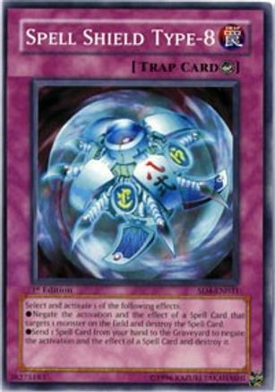Image of Spell Shield Type-8 (SD4-EN031) - Structure Deck: Fury from the Deep 1st Edition