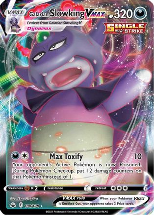 Image of Galarian Slowking VMAX 100/198  - Holofoil SWSH06 Chilling Reign - Ultra Rare