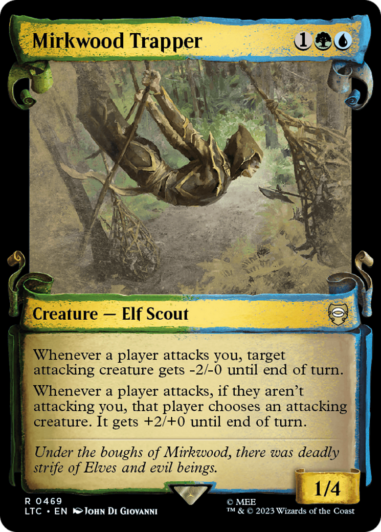 Image of Mirkwood Trapper (Showcase Scrolls) (LTC-469) - Tales of Middle-earth Commander: (Showcase) Foil