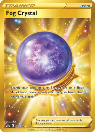 Image of Fog Crystal (Secret) 227/198  - Holofoil SWSH06 Chilling Reign - Secret Rare