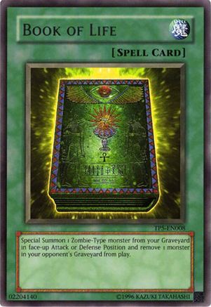 Image of Book of Life (TP5-EN008) - Tournament Pack 5 Unlimited