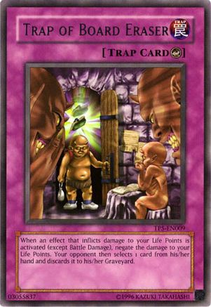 Image of Trap of Board Eraser (TP5-EN009) - Tournament Pack 5 Unlimited