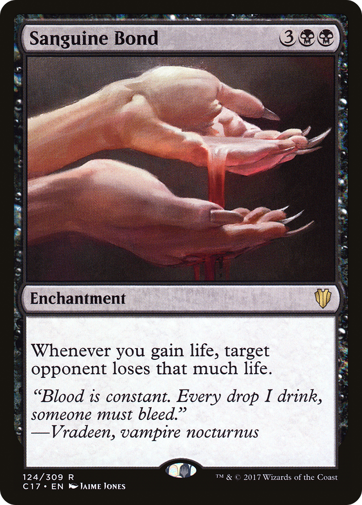 Image of Sanguine Bond (C17-124) - Commander 2017