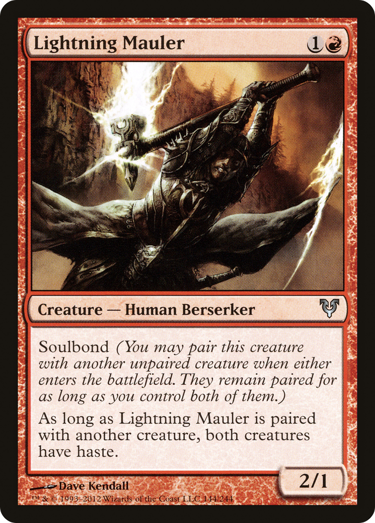 Image of Lightning Mauler (AVR-144) - Avacyn Restored