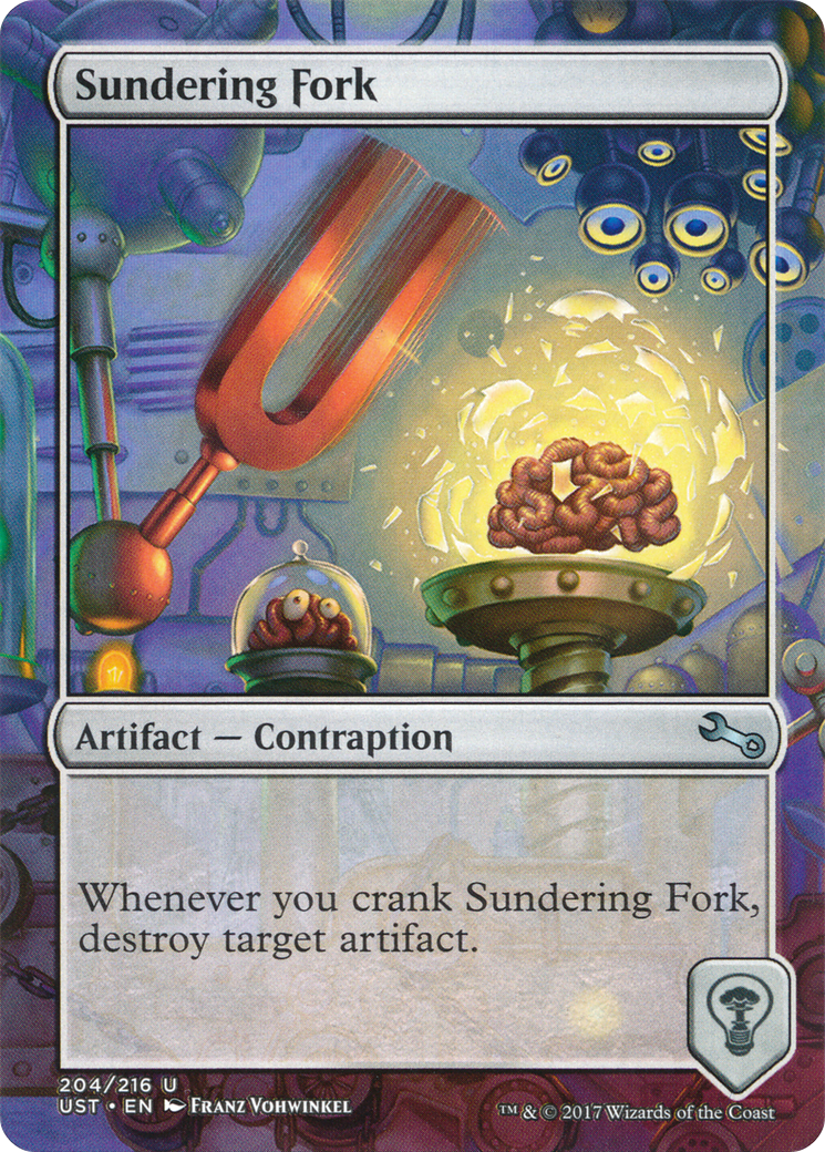 Image of Sundering Fork (UST-204) - Unstable (Borderless)