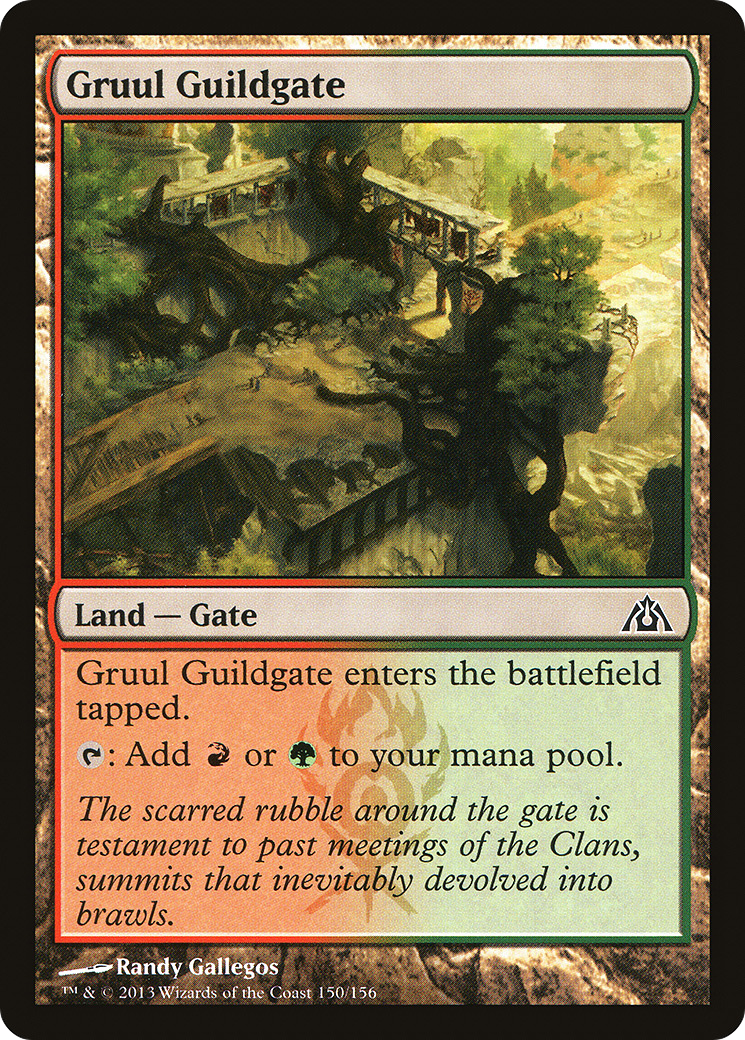 Image of Gruul Guildgate (DGM-150) - Dragon's Maze