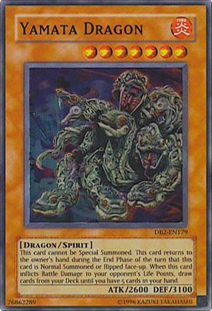 Image of Yamata Dragon (DB2-EN179) - Dark Beginning 2 Unlimited