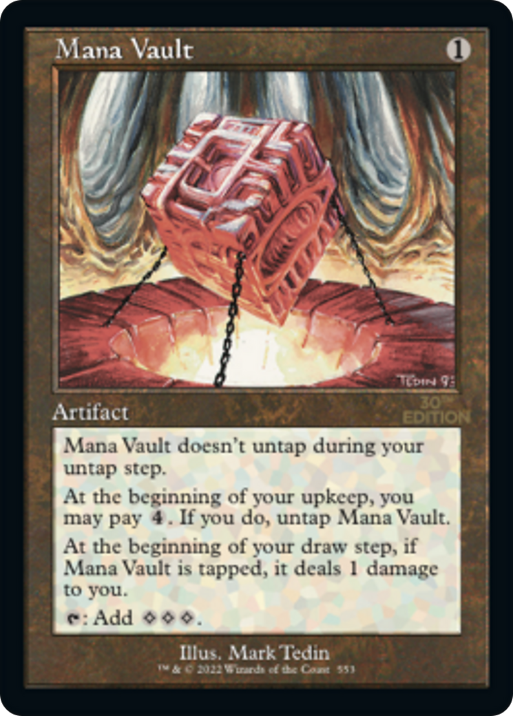 Image of Mana Vault (Retro Frame) (30A-553) - 30th Anniversary Edition