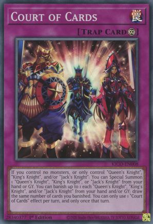 Image of Court of Cards (KICO-EN008) - King's Court 1st Edition