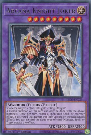 Image of Arcana Knight Joker (KICO-EN029) - King's Court 1st Edition