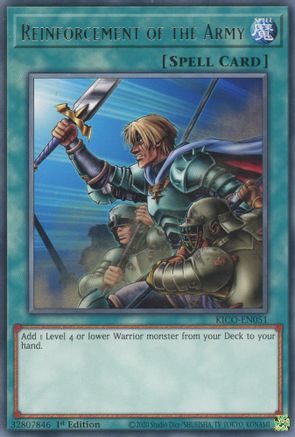 Image of Reinforcement of the Army (KICO-EN051) - King's Court 1st Edition
