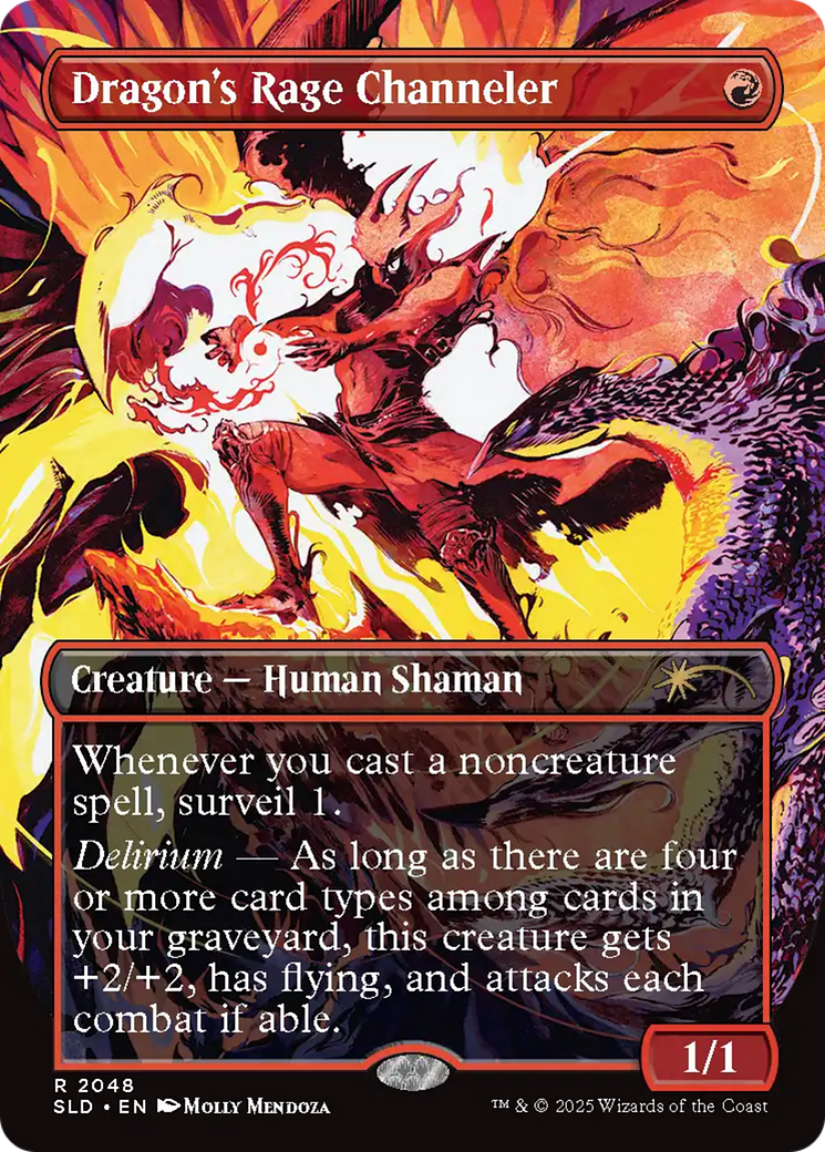 Image of Dragon's Rage Channeler (SLD-2048) - Secret Lair Drop (Borderless)