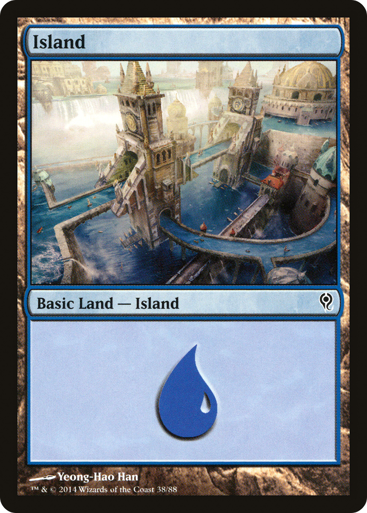 Image of Island (38) (DDM-038) - Duel Decks: Jace vs. Vraska