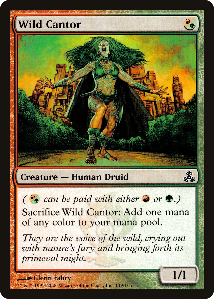 Image of Wild Cantor (GPT-149) - Guildpact Foil