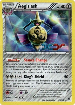 Image of Aegislash 086/146  - Holofoil XY Promos - Promo