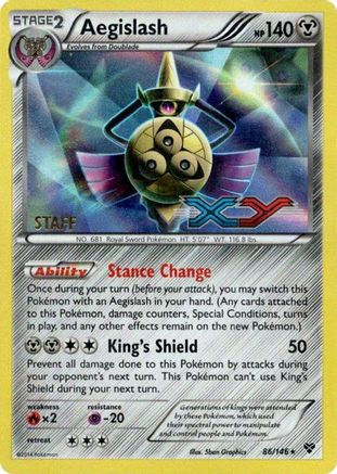 Image of Aegislash 086/146  - Holofoil XY Promos - Promo