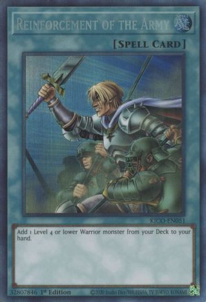 Image of Reinforcement of the Army (CR) (KICO-EN051) - King's Court 1st Edition