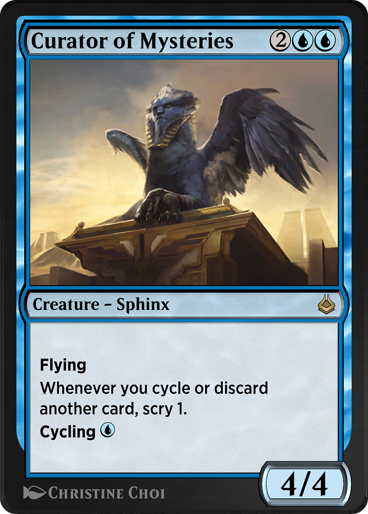 Image of Curator of Mysteries (AKR-058) - Amonkhet Remastered