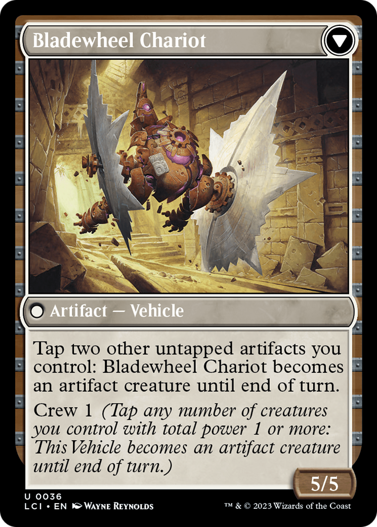 Image of Spring-Loaded Sawblades (LCI-036) - The Lost Caverns of Ixalan Foil
