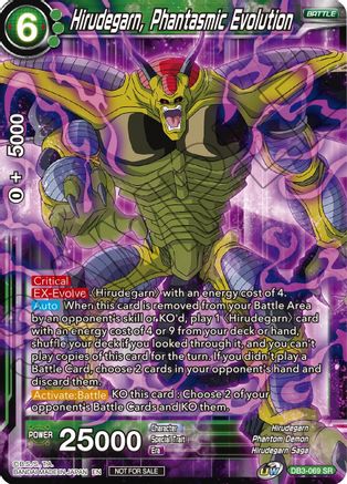 Image of Hirudegarn, Phantasmic Evolution (DB3-069) - Tournament Promotion Cards