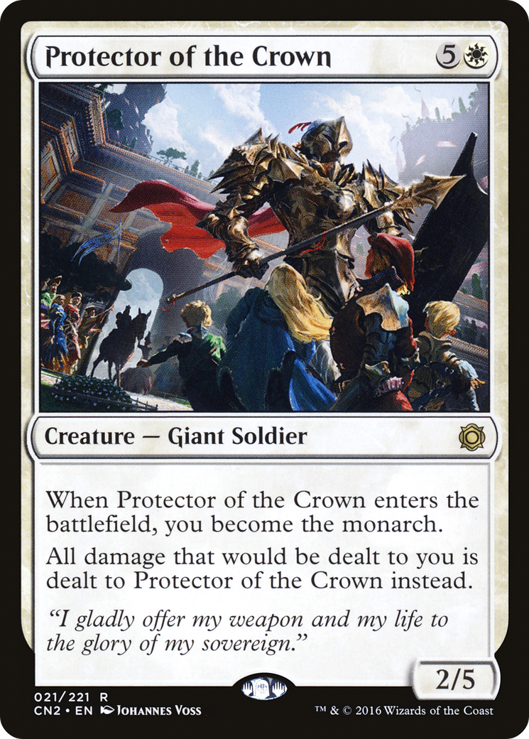 Image of Protector of the Crown (CN2-021) - Conspiracy: Take the Crown Foil