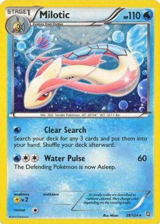 Image of Milotic 028/124  - Holofoil Blister Exclusives - Promo