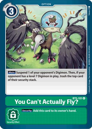 Image of You Can't Actually Fly? (BT5-101) - Battle of Omni