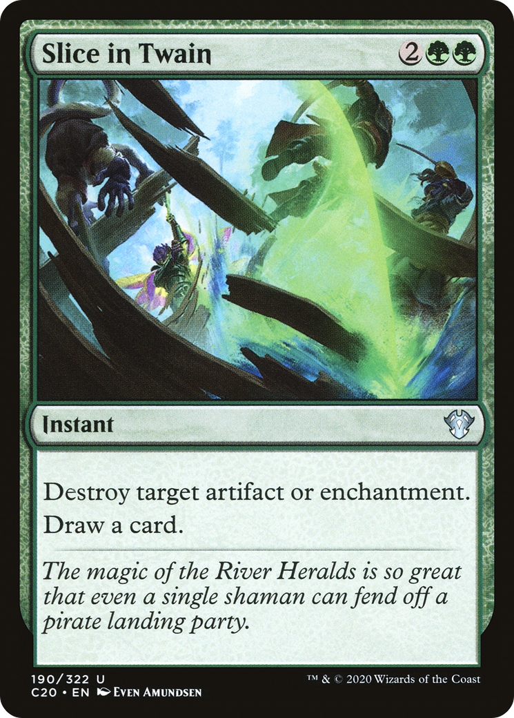 Image of Slice in Twain (C20-190) - Commander 2020