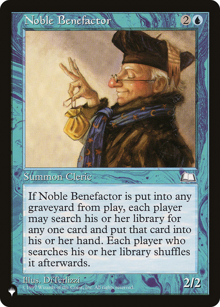 Image of Noble Benefactor (LIST-) - The List