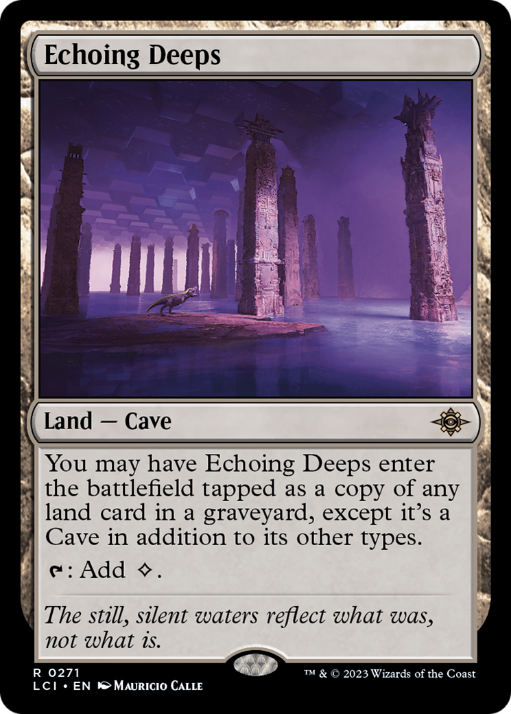 Image of Echoing Deeps (LCI-271) - The Lost Caverns of Ixalan