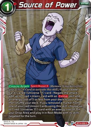 Image of Source of Power (BT14-030) - Cross Spirits