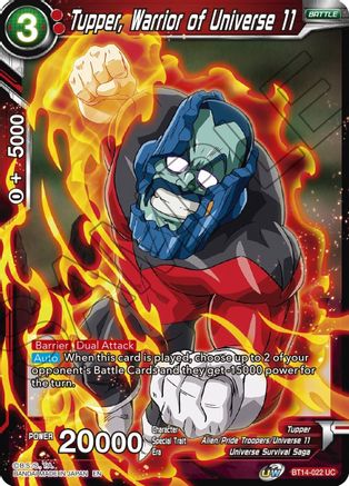 Image of Tupper, Warrior of Universe 11 (BT14-022) - Cross Spirits